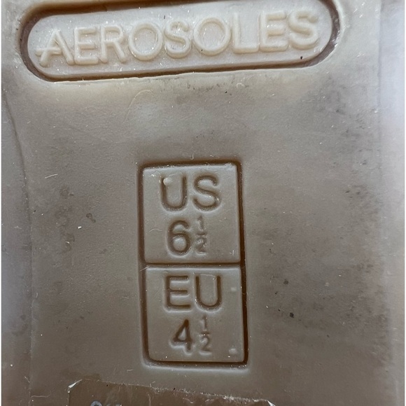 Aerosoles Pink Strappy Slingback Thong Sandals Size 6 1/2 Women’s - Picture 2 of 9